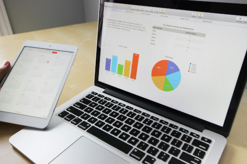 Data being analyzed
